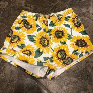 Sunflower denim shorts